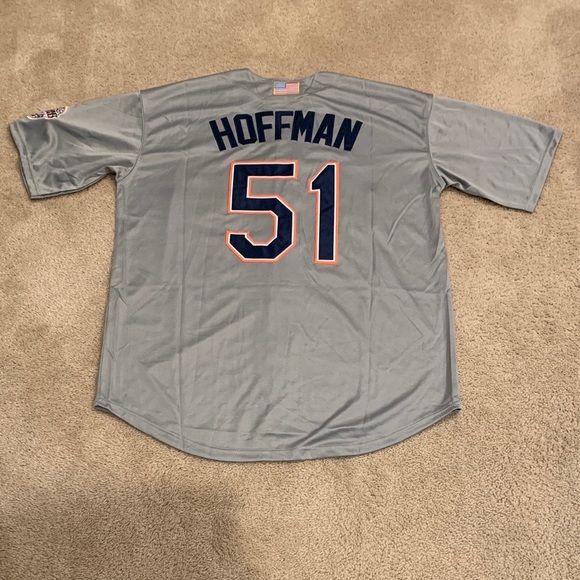 Trevor Hoffman San Diego Padres Jersey Mens XL NWT 1999 Road Gray - Picture 11 of 15